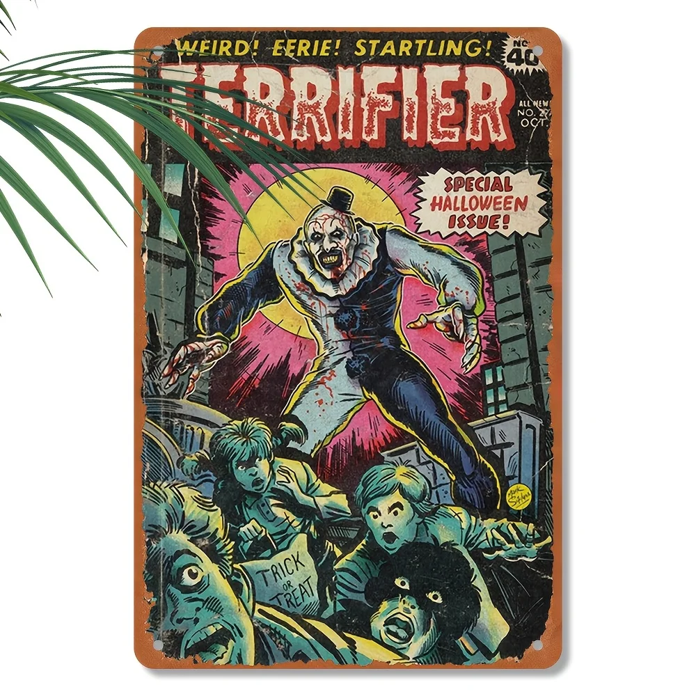 Vintage Collectible Plates - Letrero de metal con diseño de