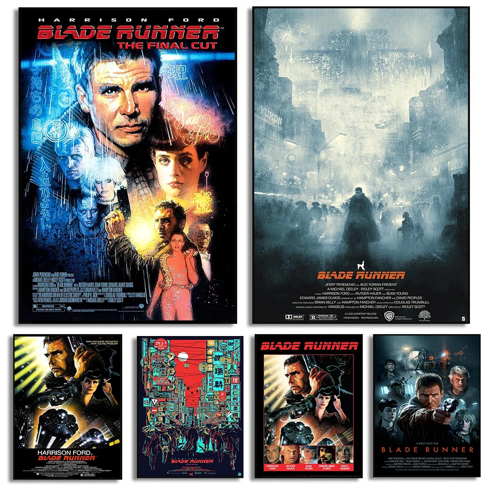 Vintage Collectible Posters - Póster de la película clásica Blade