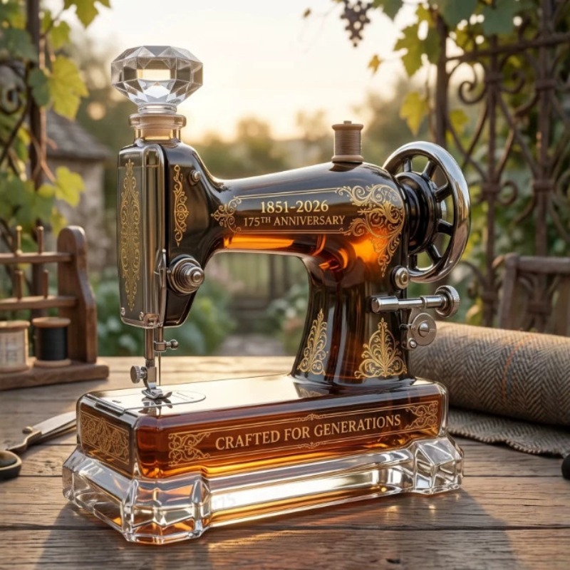 Vintage Collectible Bottles - Botella de whisky decorativa con diseño