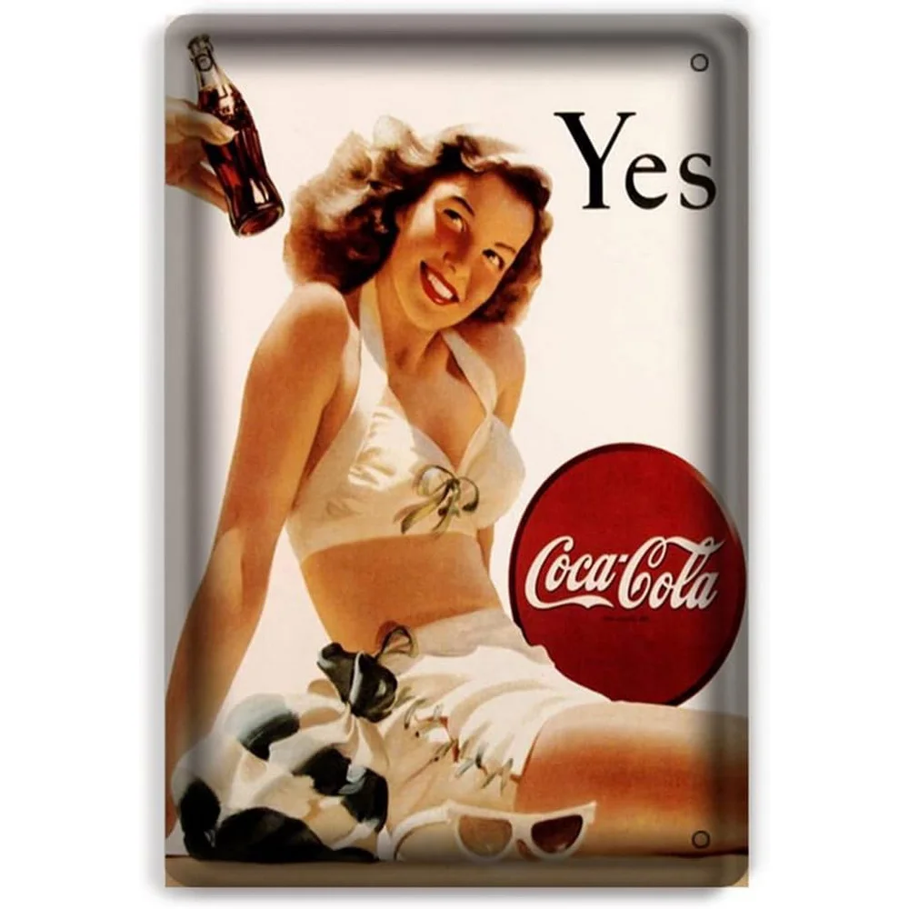 Letrero Metálico Retro de Soda - Vintage Collectible Plates reseña y precio