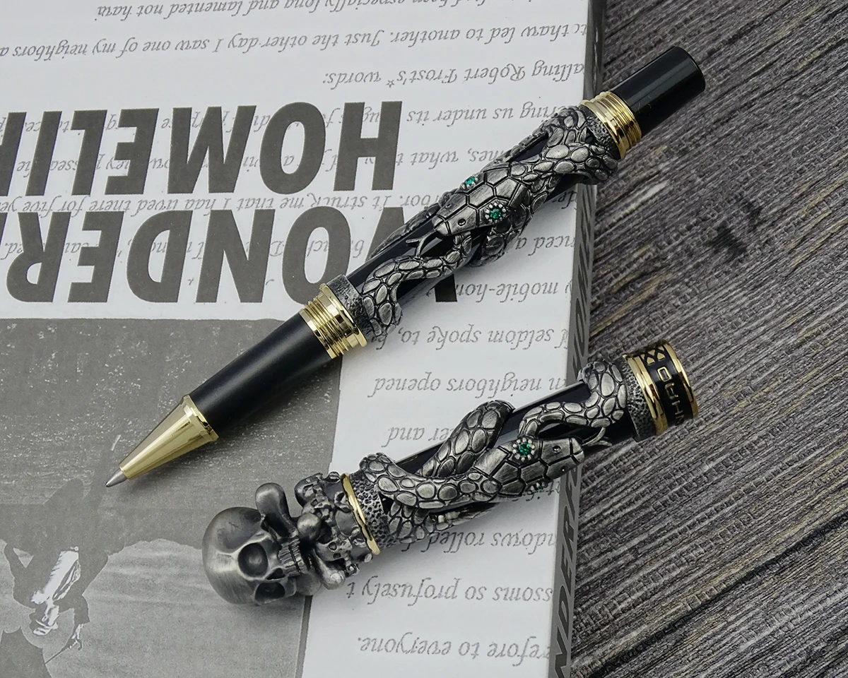 Jinhao-pluma de Metal Vintage  - Vintage Collectible Pens reseña y precio